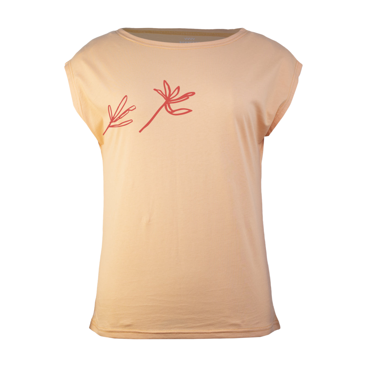 T-Shirt Femme Abricot - Asclepias