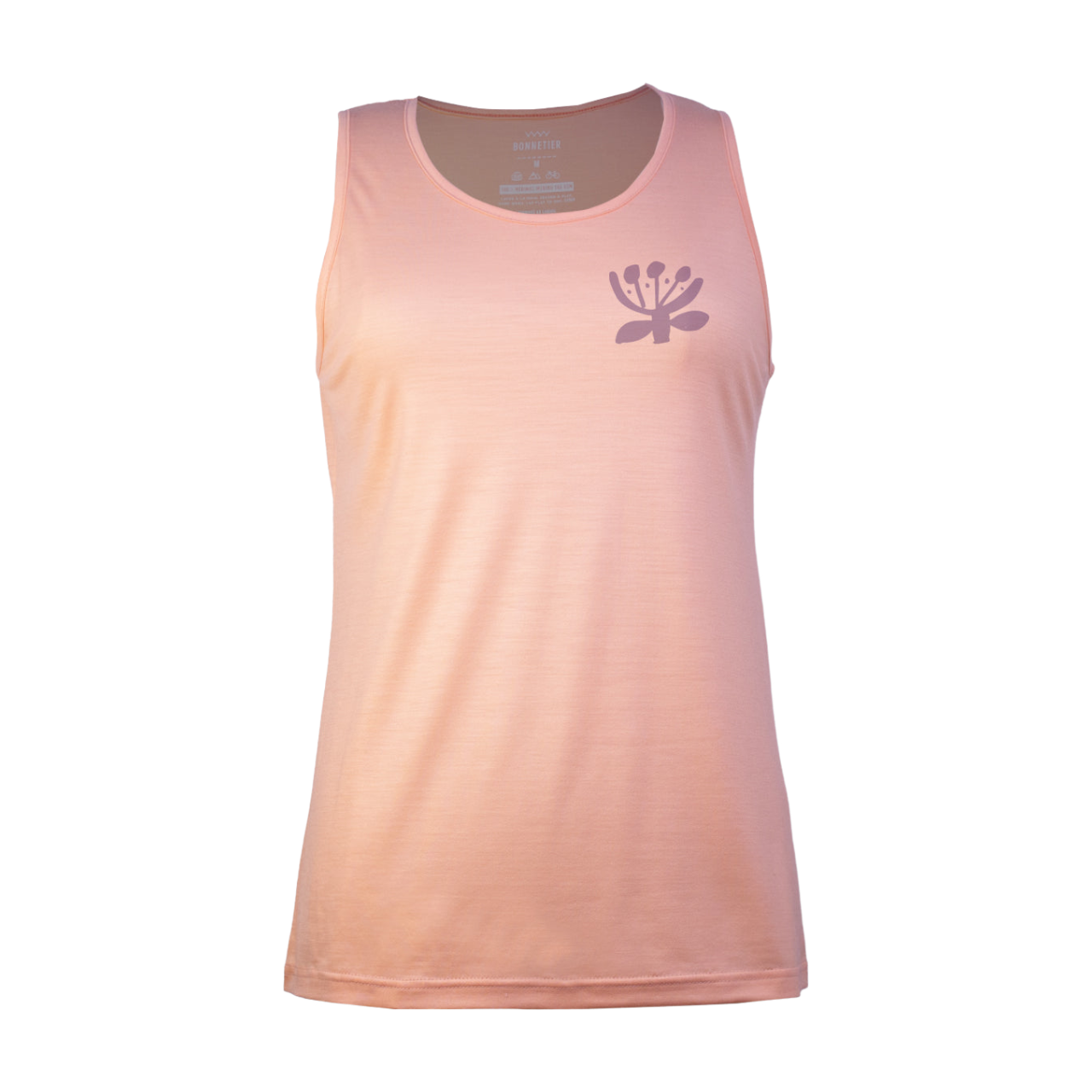 Camisole Mérinos Femme Pêche Ultra Léger - Fleur