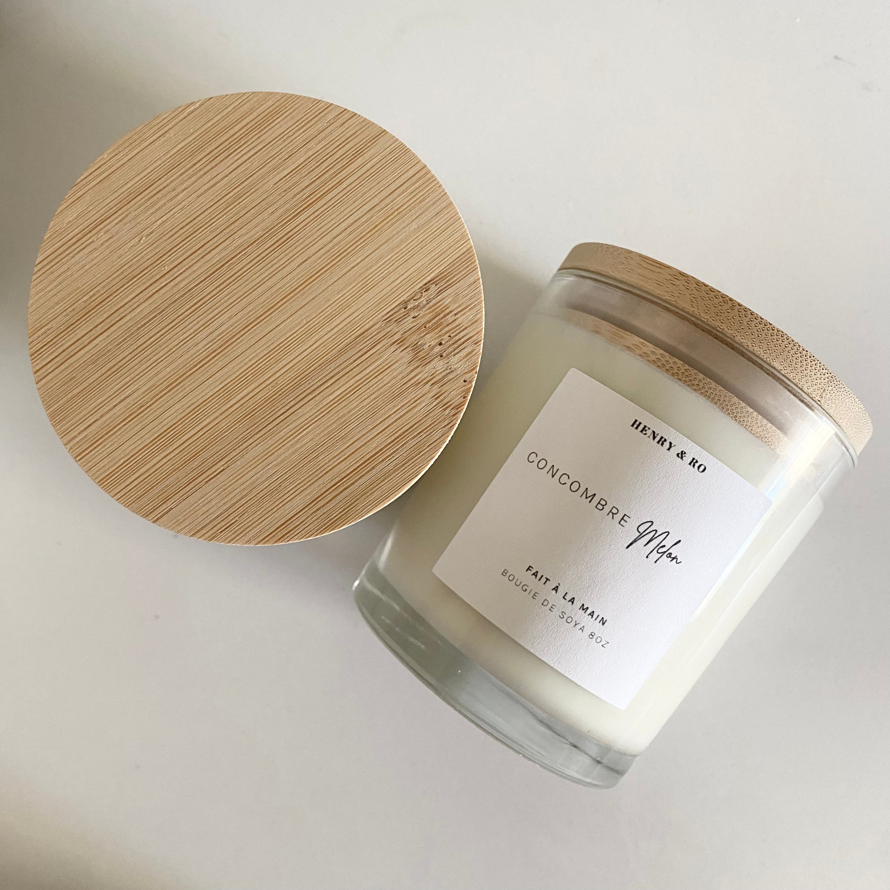 Bougie Concombre & Melon