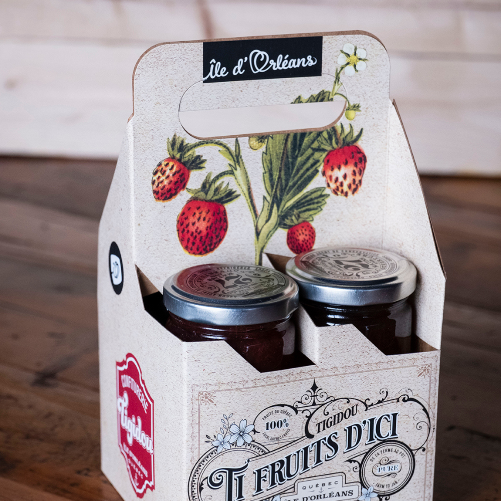 Dégustation et ensemble cadeau deluxe pour 2 personnes - Confiturerie Tigidou