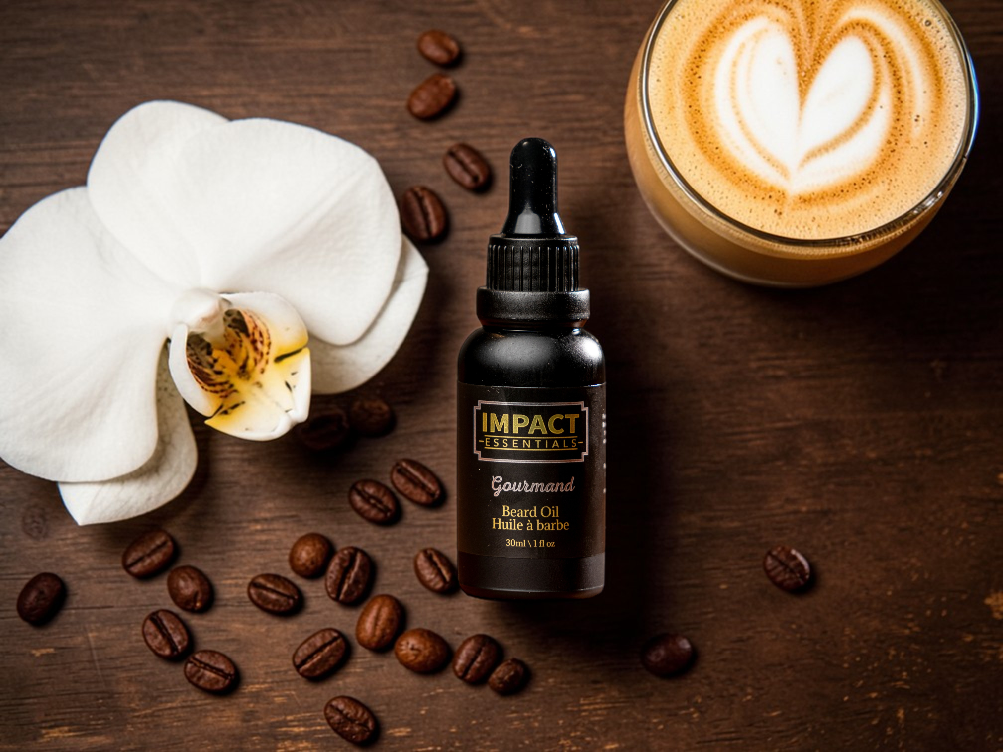 Huile à barbe - Fragrance Gourmand