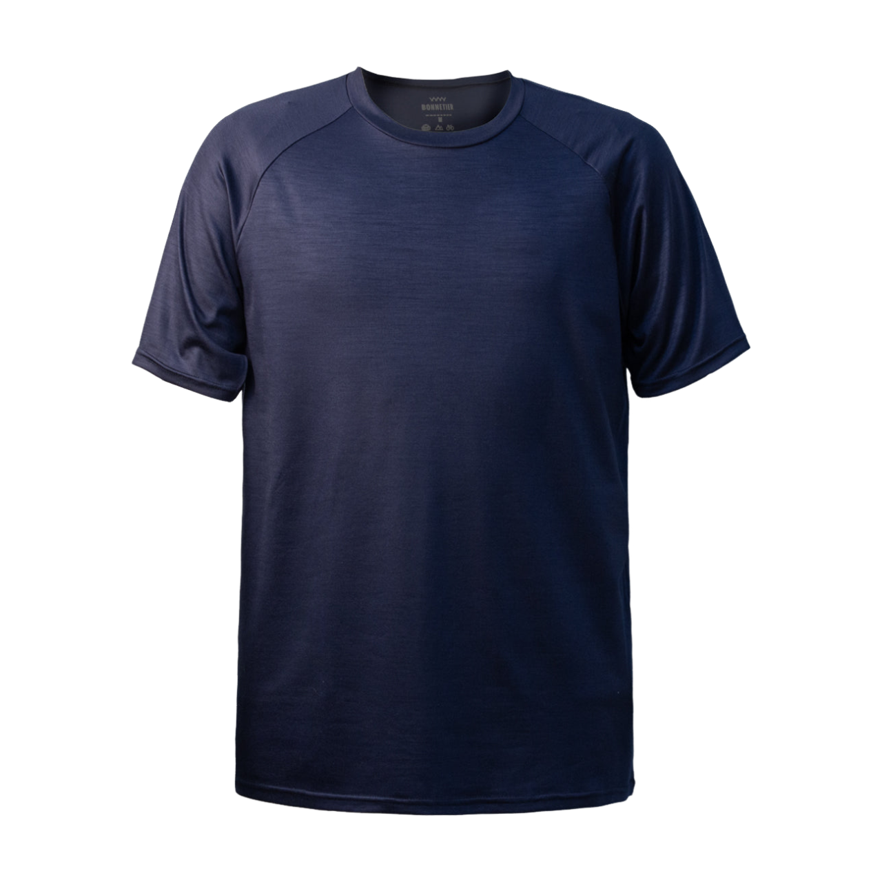 T-Shirt Raglan Mérino Stretchwool™ Homme Marine