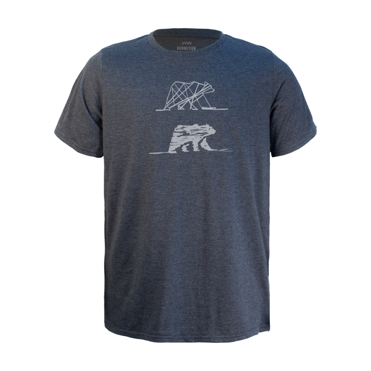 T-Shirt Homme Charcoal - Deux Ours