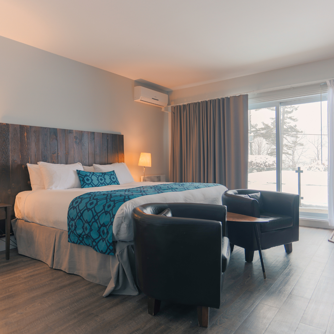 Nuitée en chambre supérieure et Spa pour 2 personnes - Hôtel Lac Brome