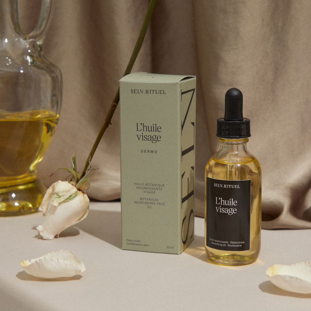 Huile botanique nourissante pour le visage