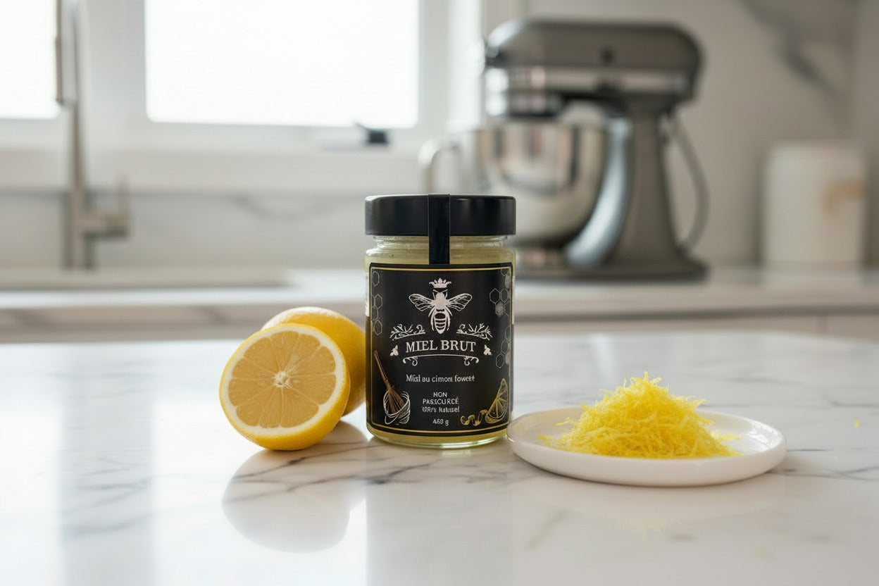 Miel fouetté au citron