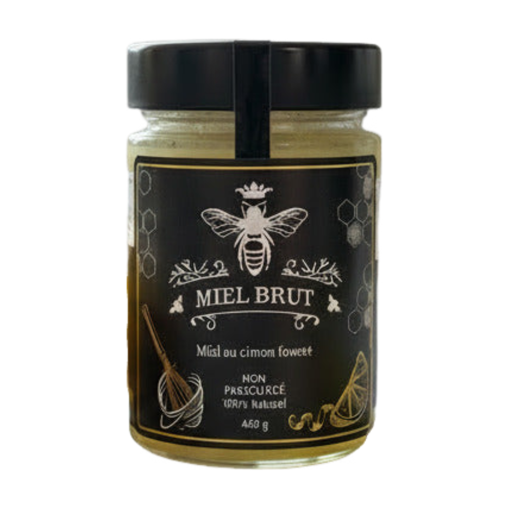 Miel fouetté au citron
