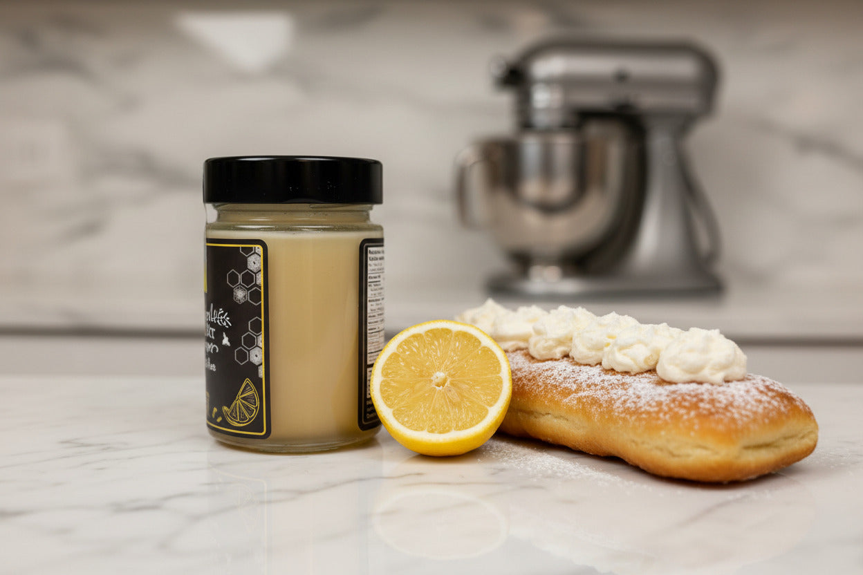 Miel fouetté au citron