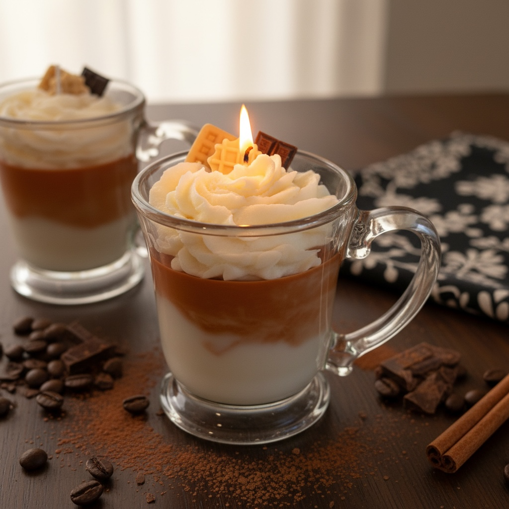 Latté au caramel