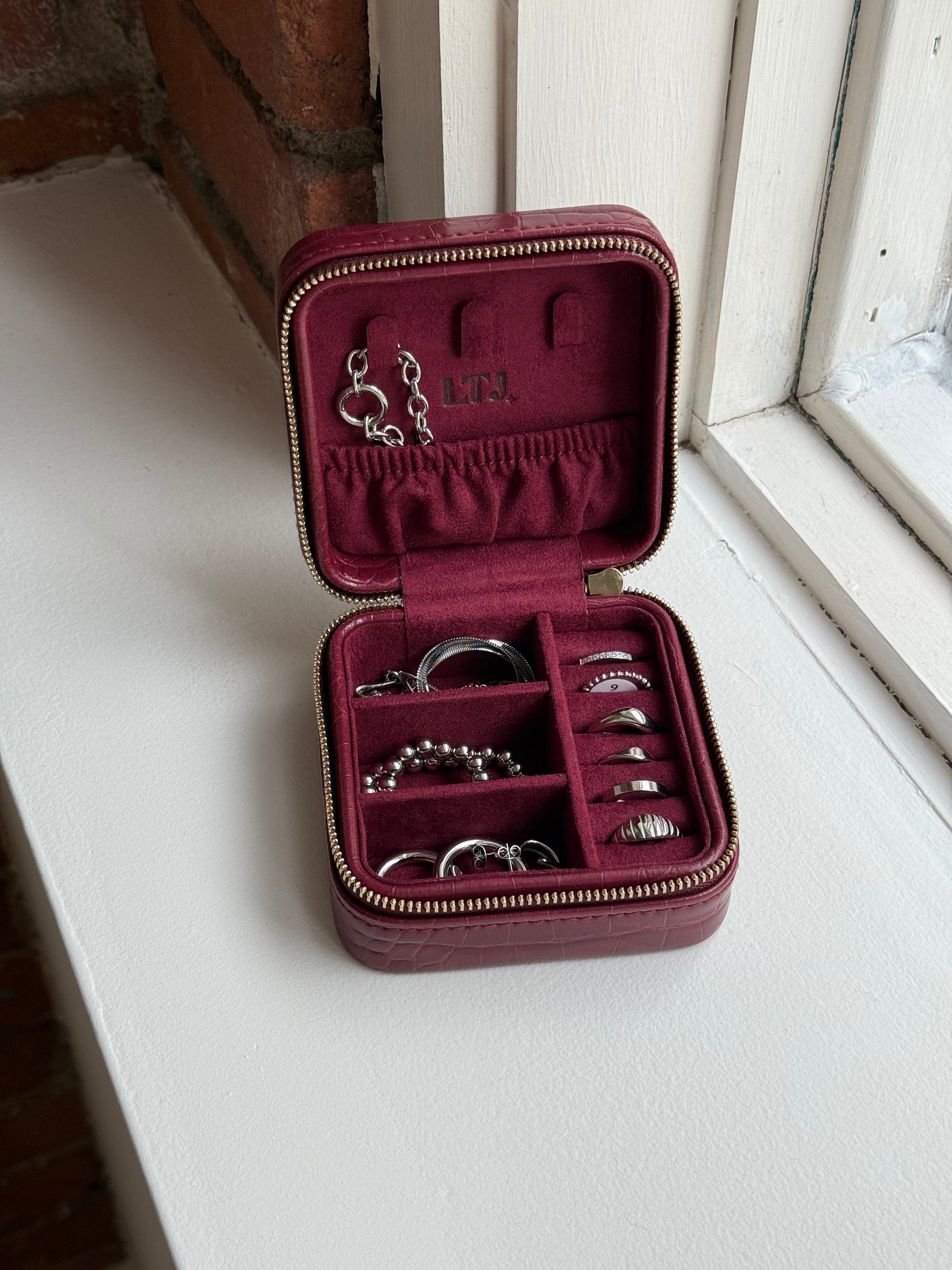 Boîte bijoux carré