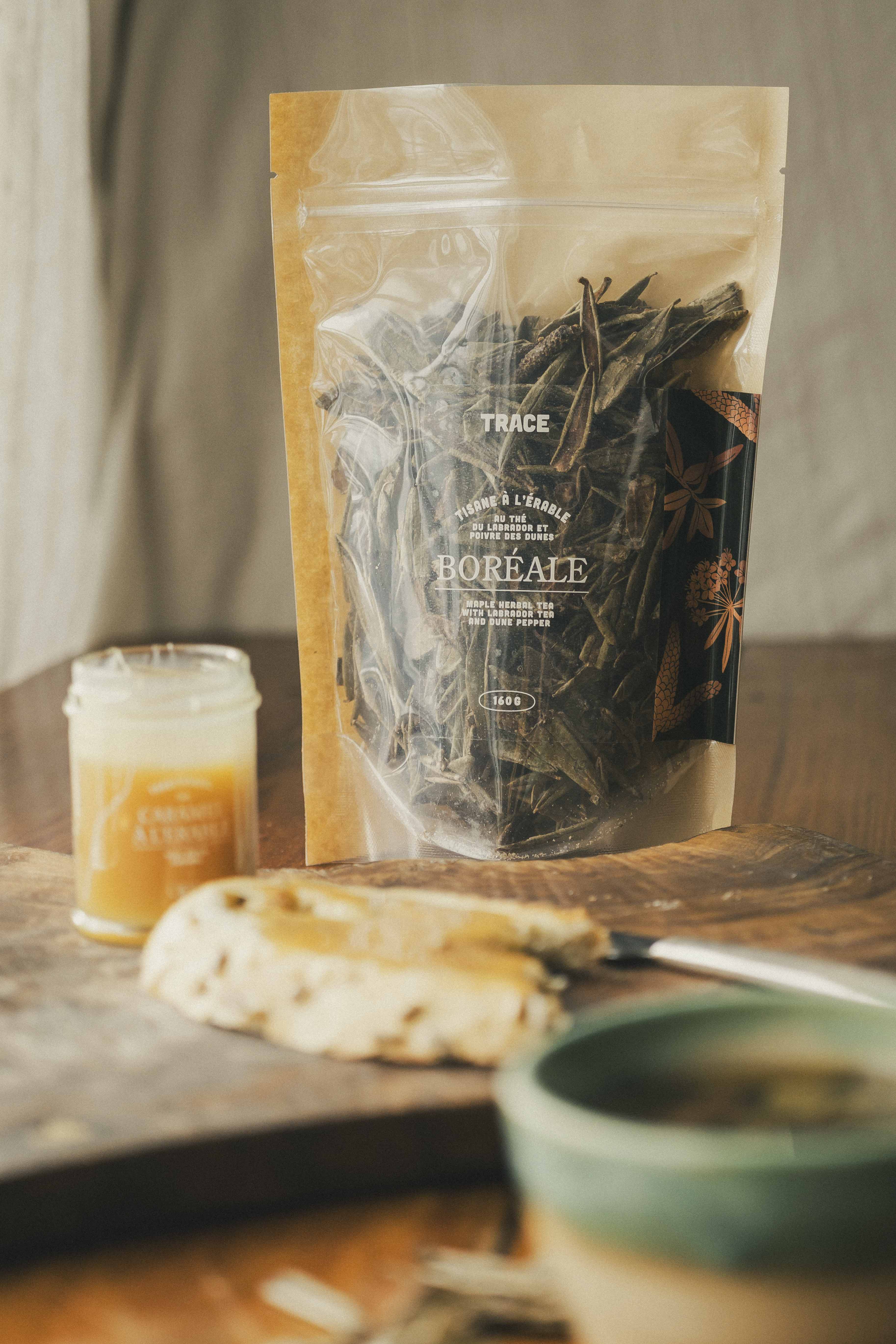 Tisane boréale à l'érable