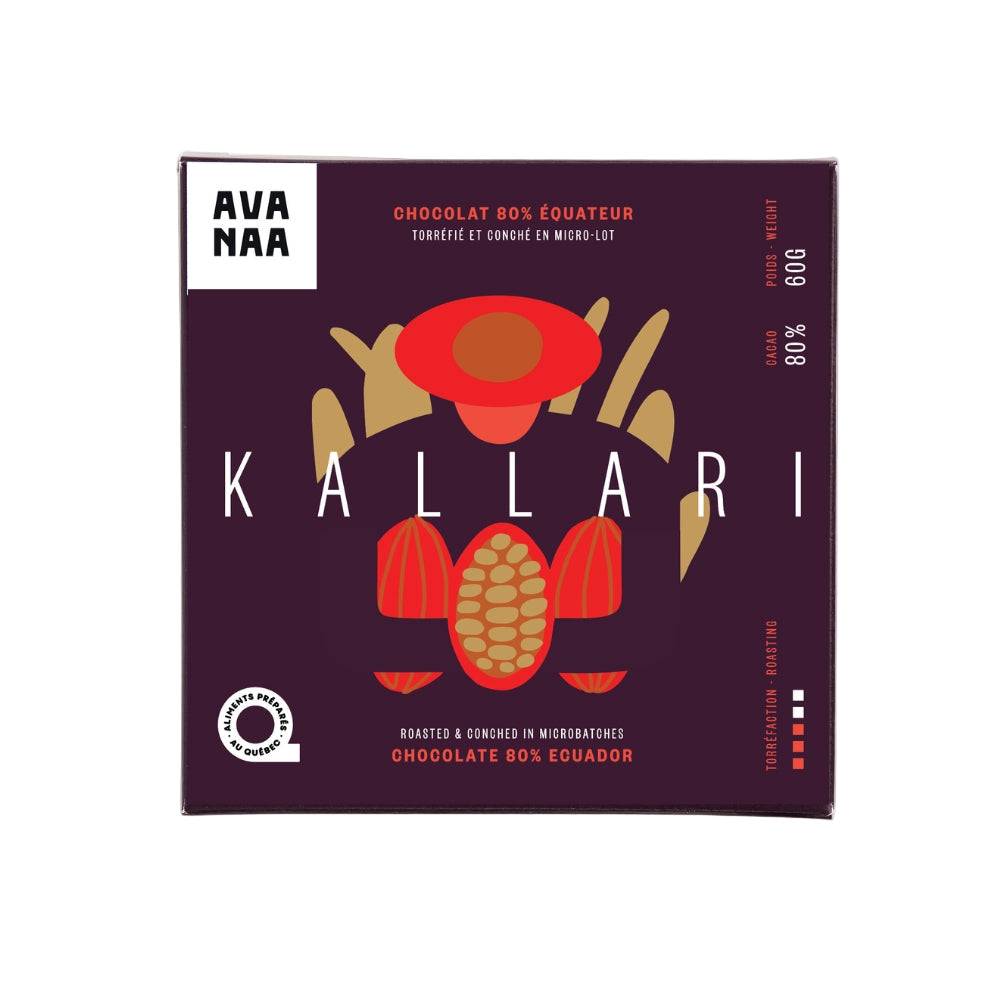 Tablette de chocolat - Kallari 80%