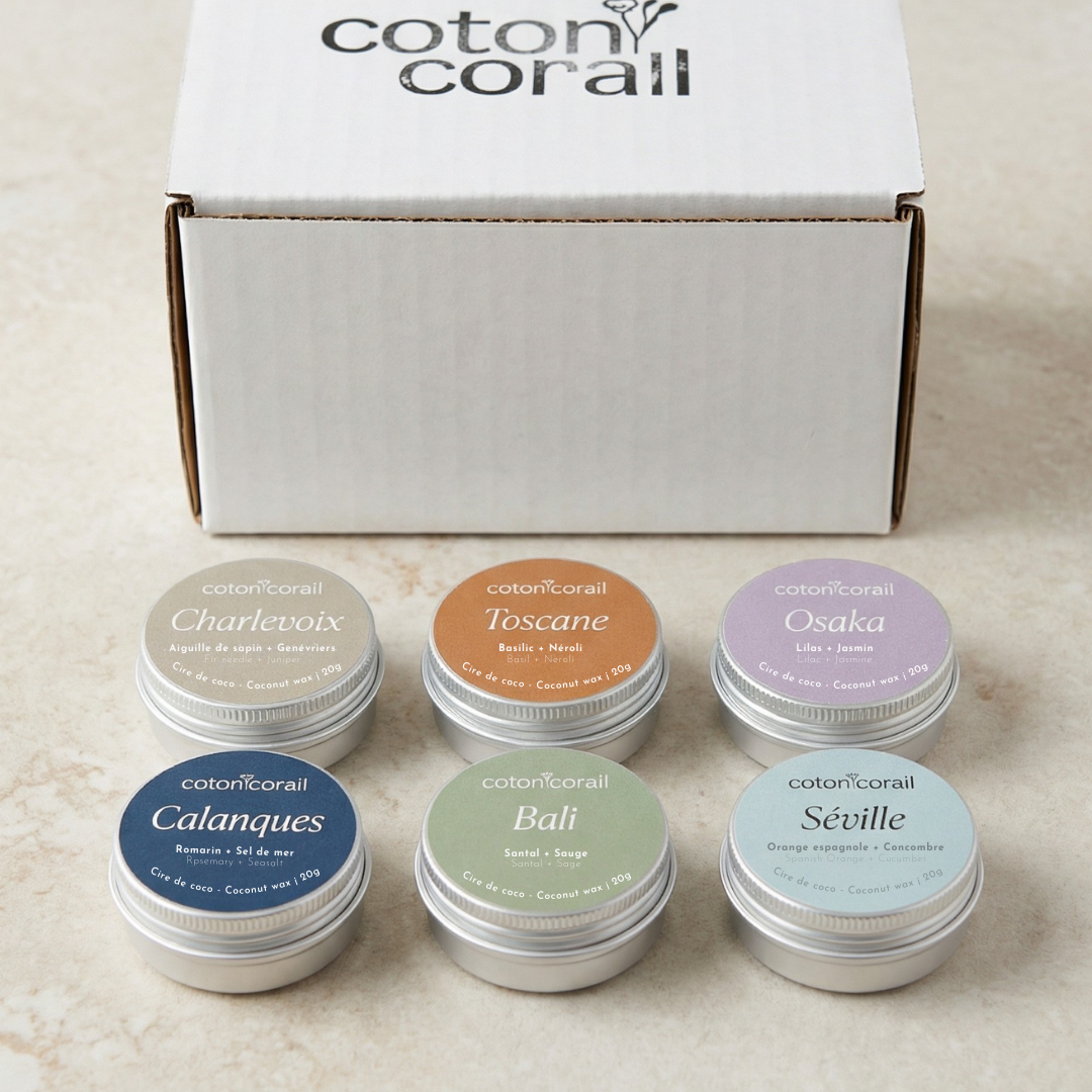 Discovery Kit | 6 Artisanal Mini Scented Candles