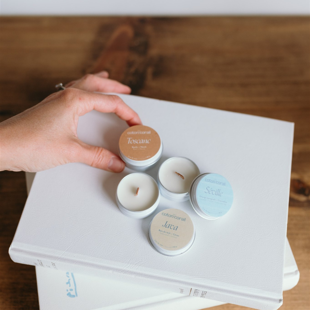 Discovery Kit | 6 Artisanal Mini Scented Candles