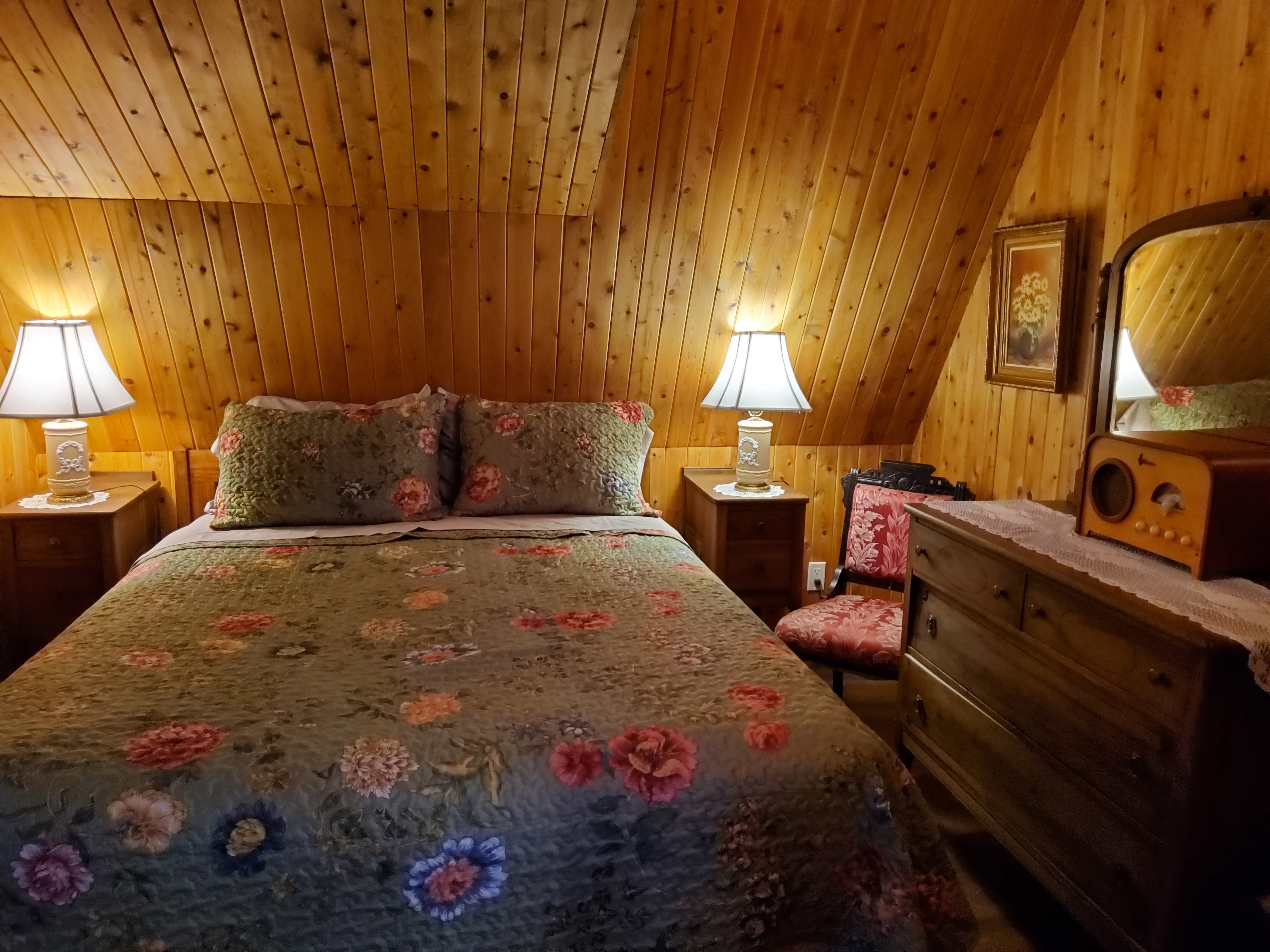 Nuitée pour 2 personnes dans la Cache - Gîte de l'artisan