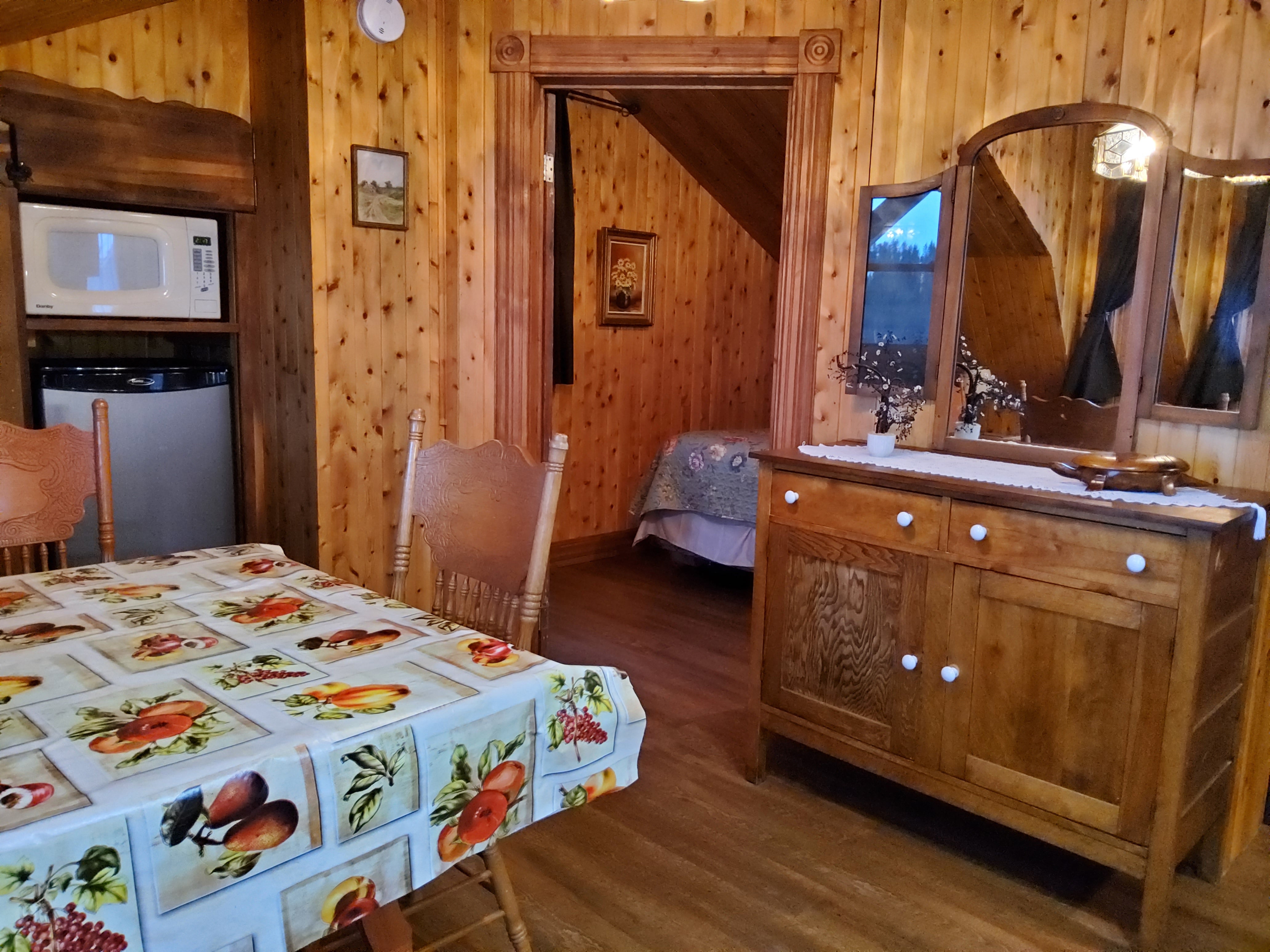 Nuitée pour 2 personnes dans la Cache - Gîte de l'artisan