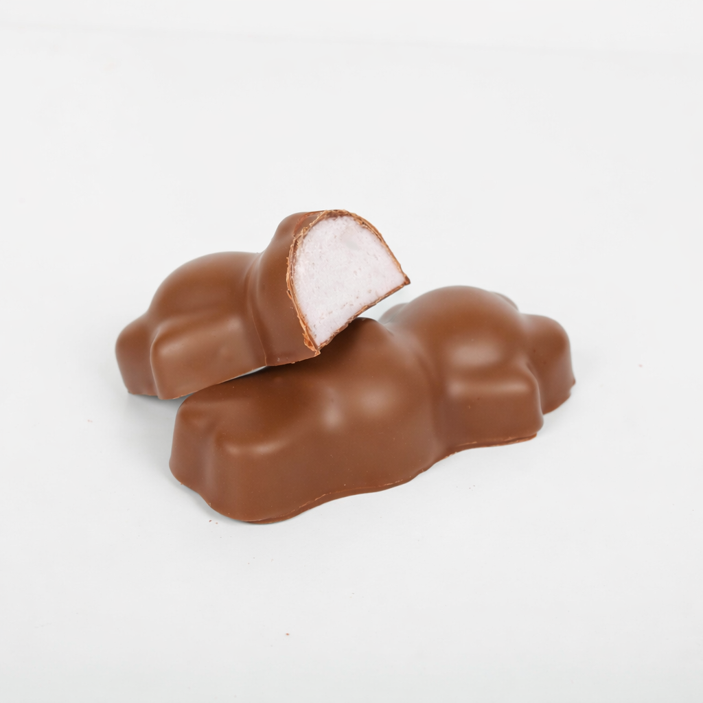 Lapinou en guimauve à la vanille - Couleur Chocolat
