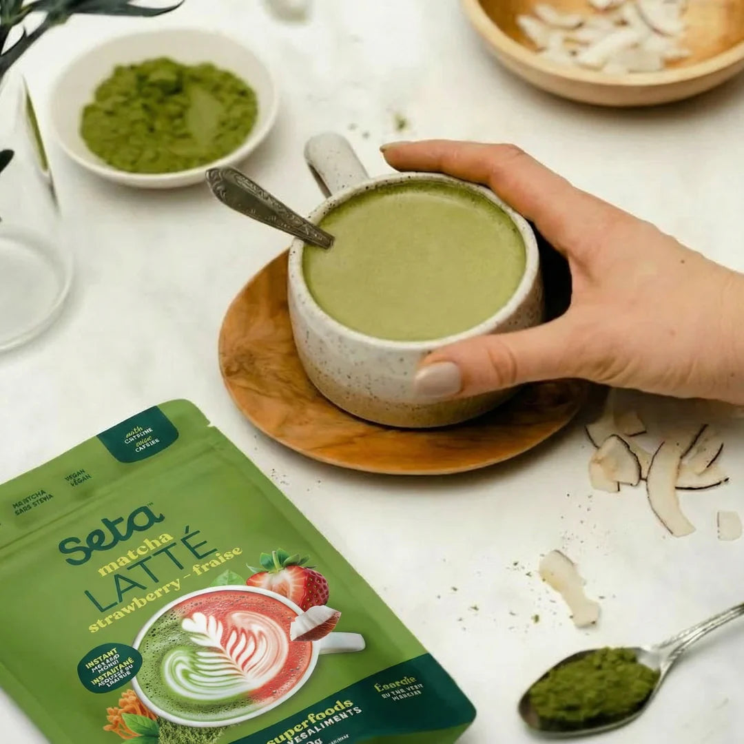 Matcha Latte - Strawberry