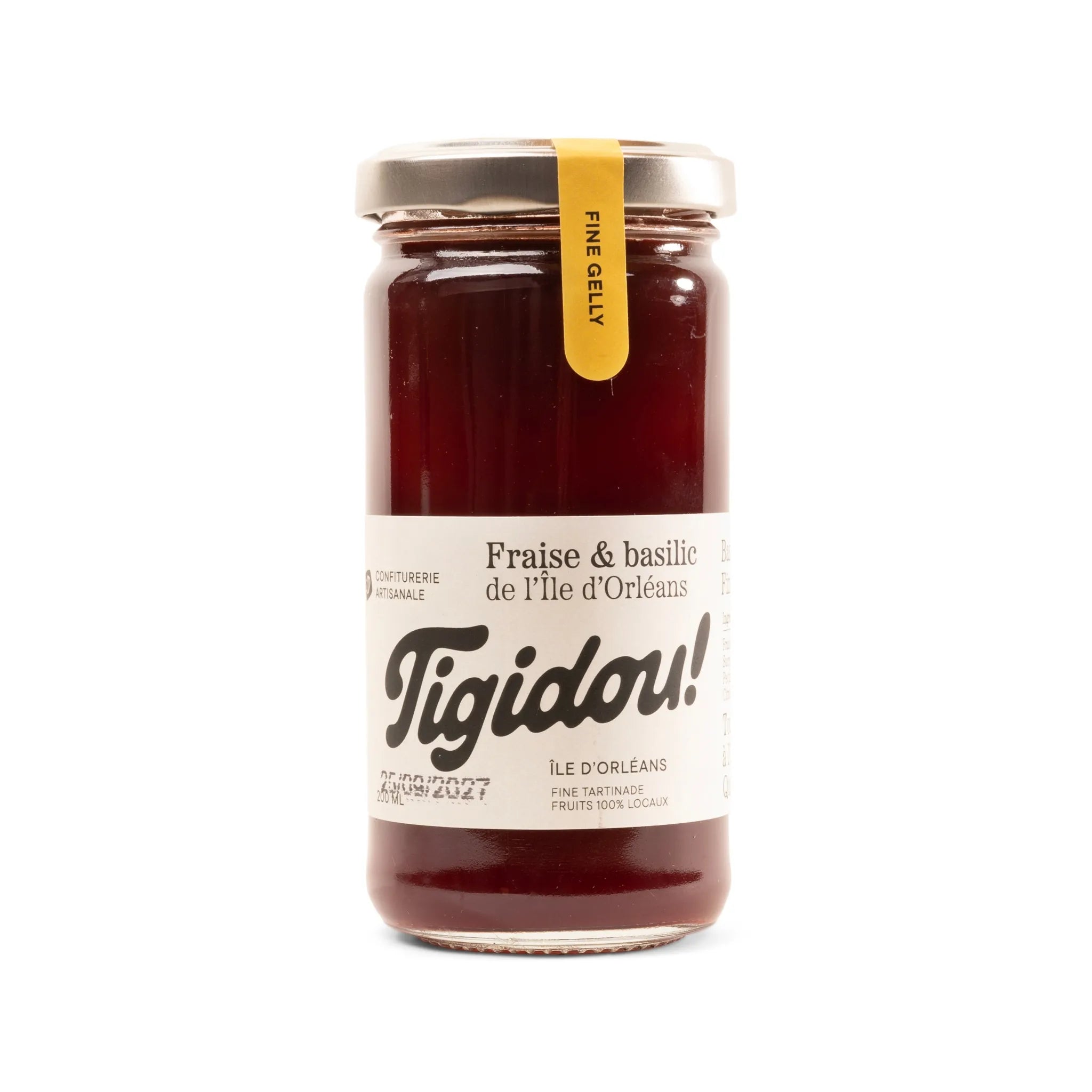 Gelée de fraise basilic