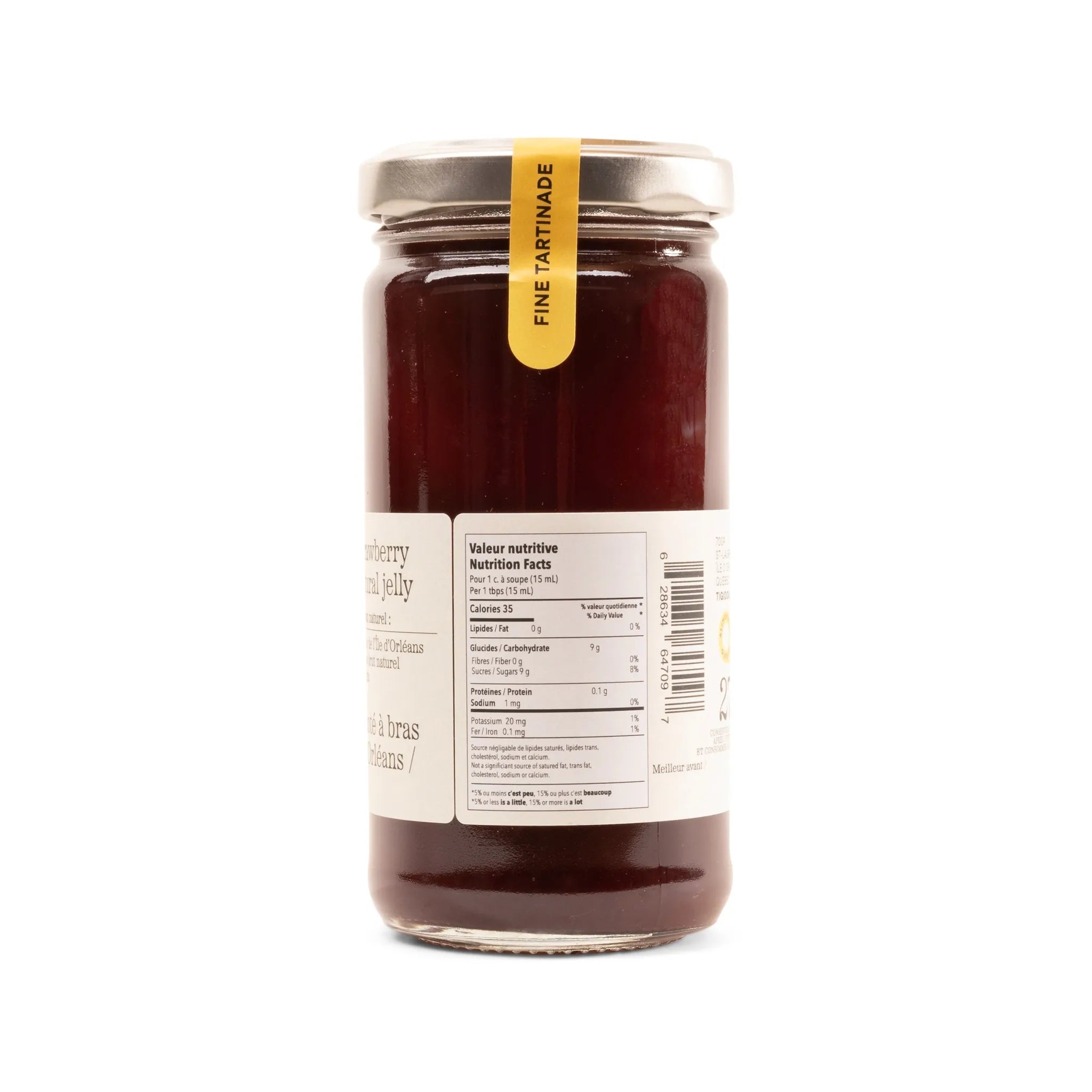 Gelée de fraise basilic