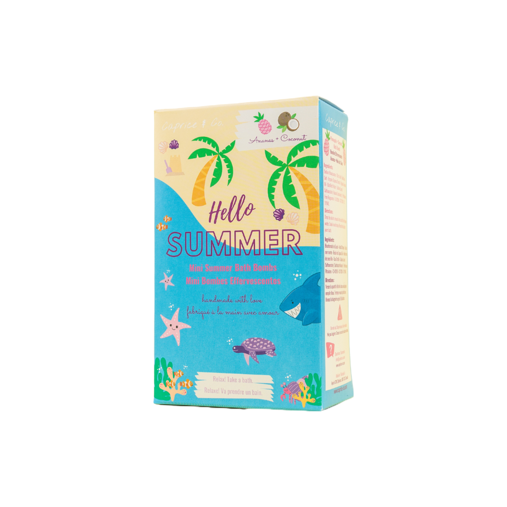 Mini bombes de bain - Hello Summer