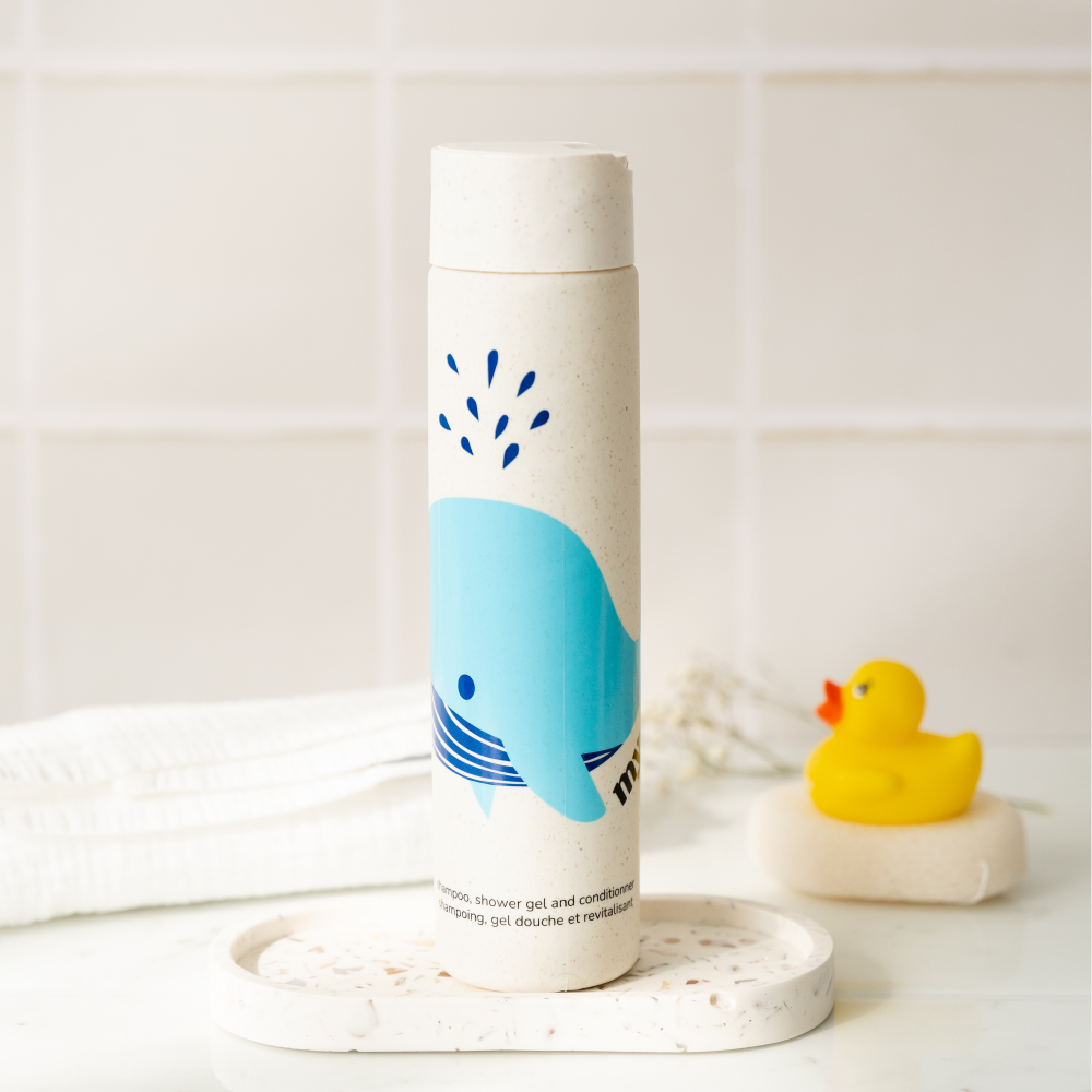 Bouteille 3 en 1 pour enfants en paille de blé