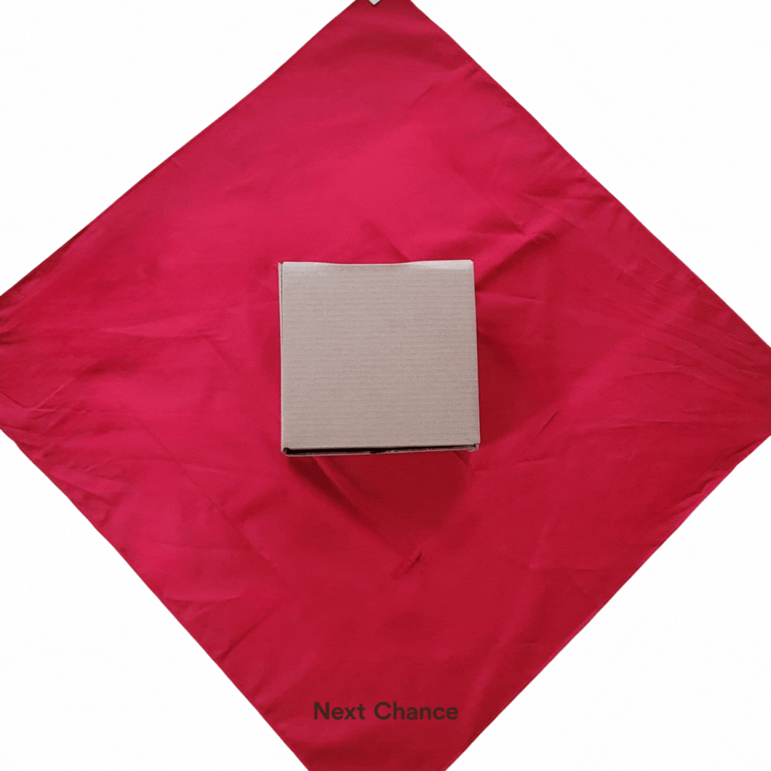 Emballage réutilisable Furoshiki - Rouge