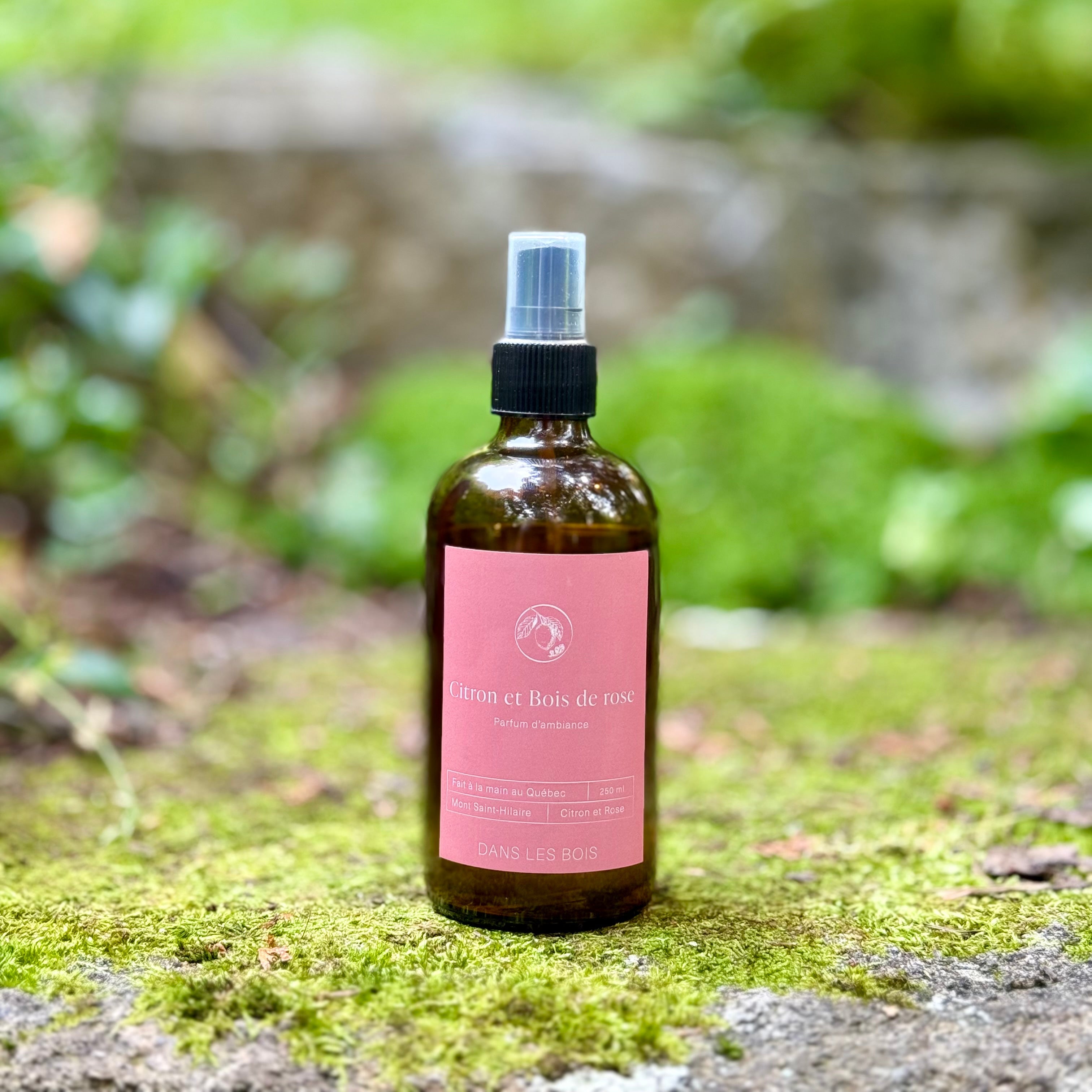 Parfum d'ambiance - Citron & Bois de Rose