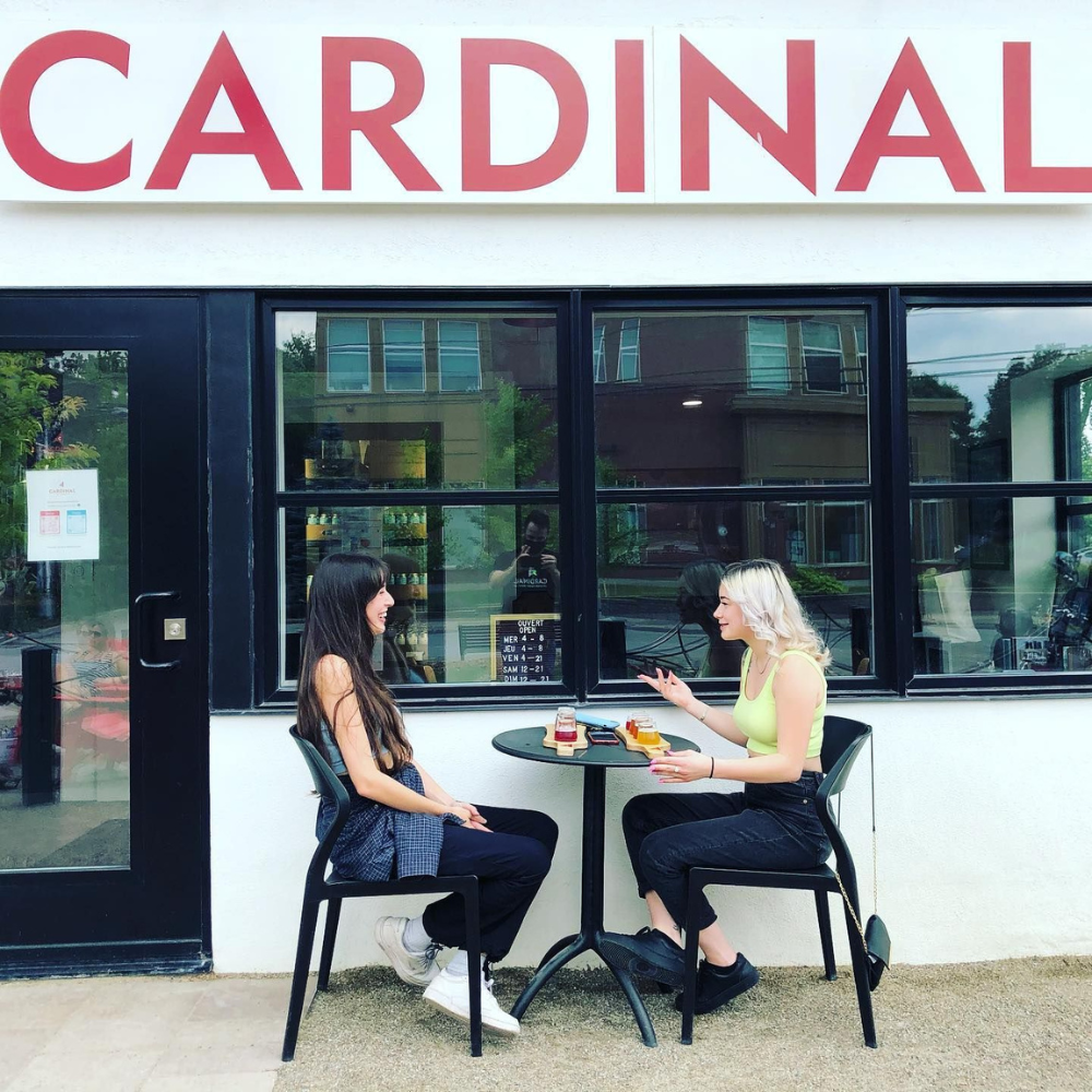 Dégustation de bières et plateau à partager - Microbrasserie Cardinal