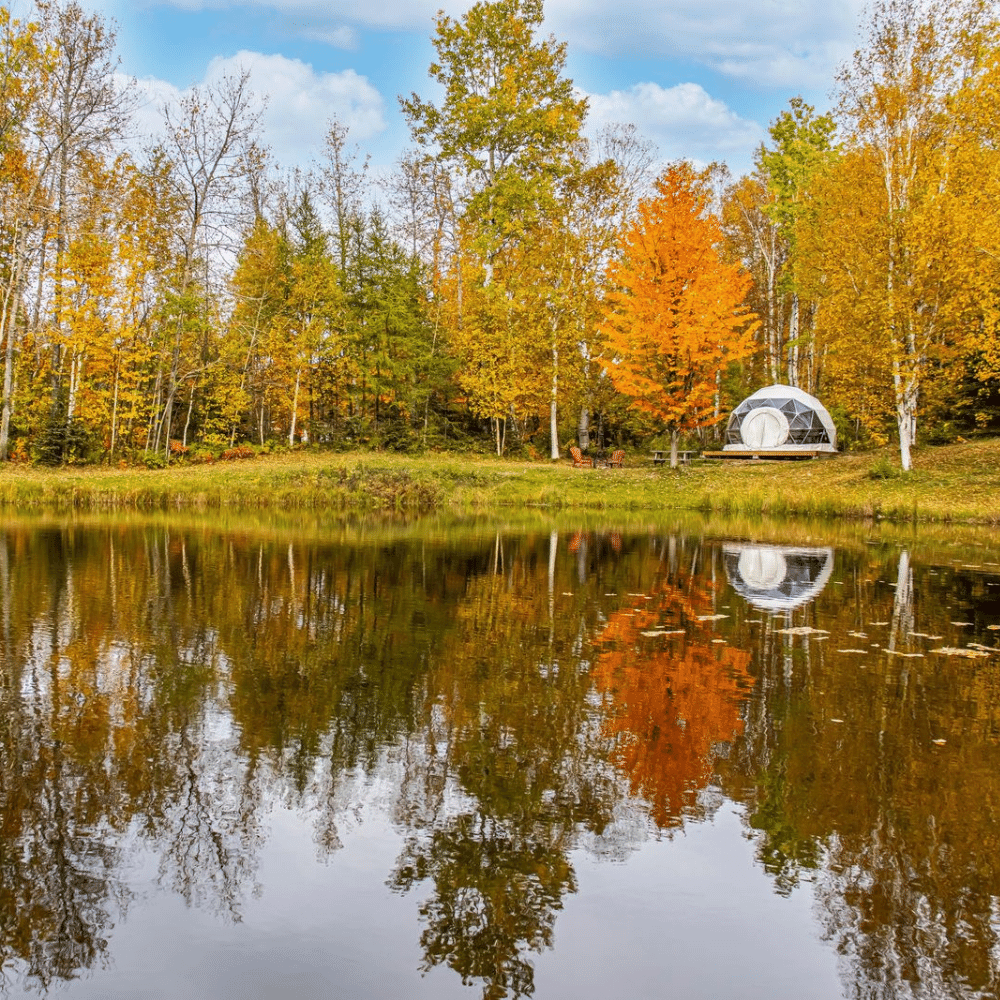 Overnight stay in a dome for 2 to 4 people - Beausite Tourisme