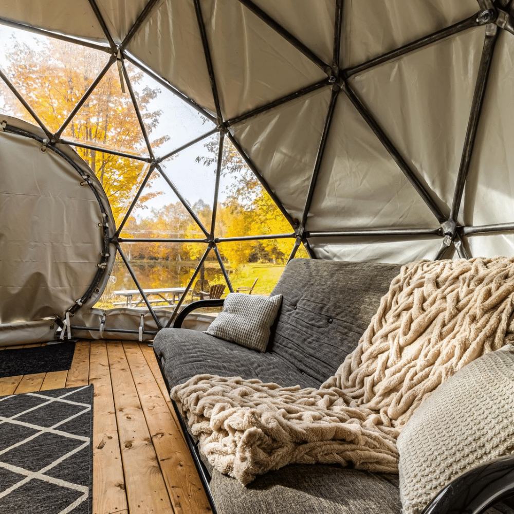 Overnight stay in a dome for 2 to 4 people - Beausite Tourisme