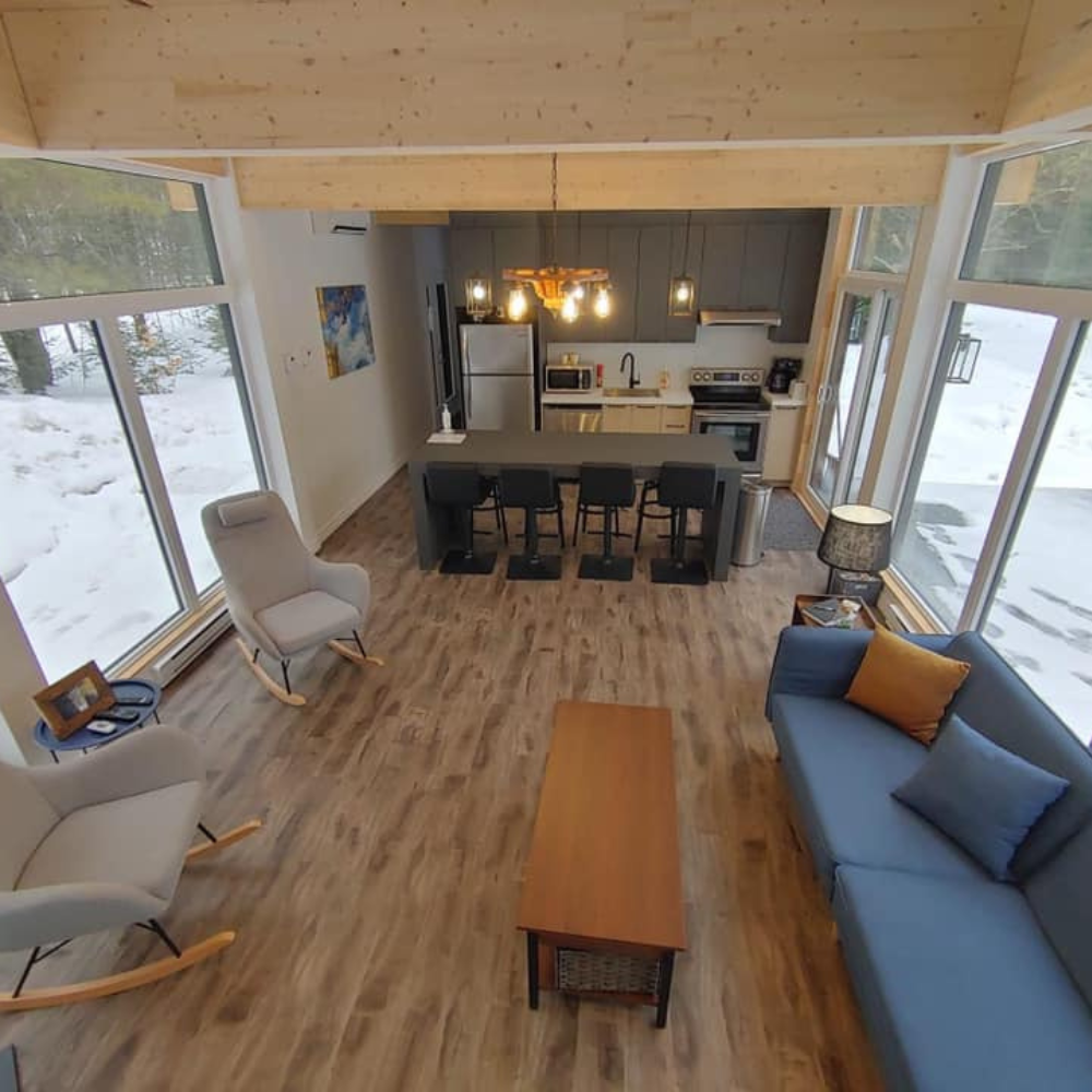 Deux nuitées dans un chalet pour 2 personnes - Les Chalets Double K