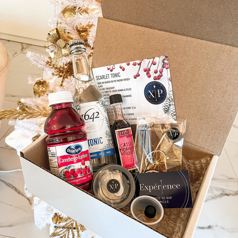 Boîtes cocktail pour 2 personnes - Expérience Cocktail