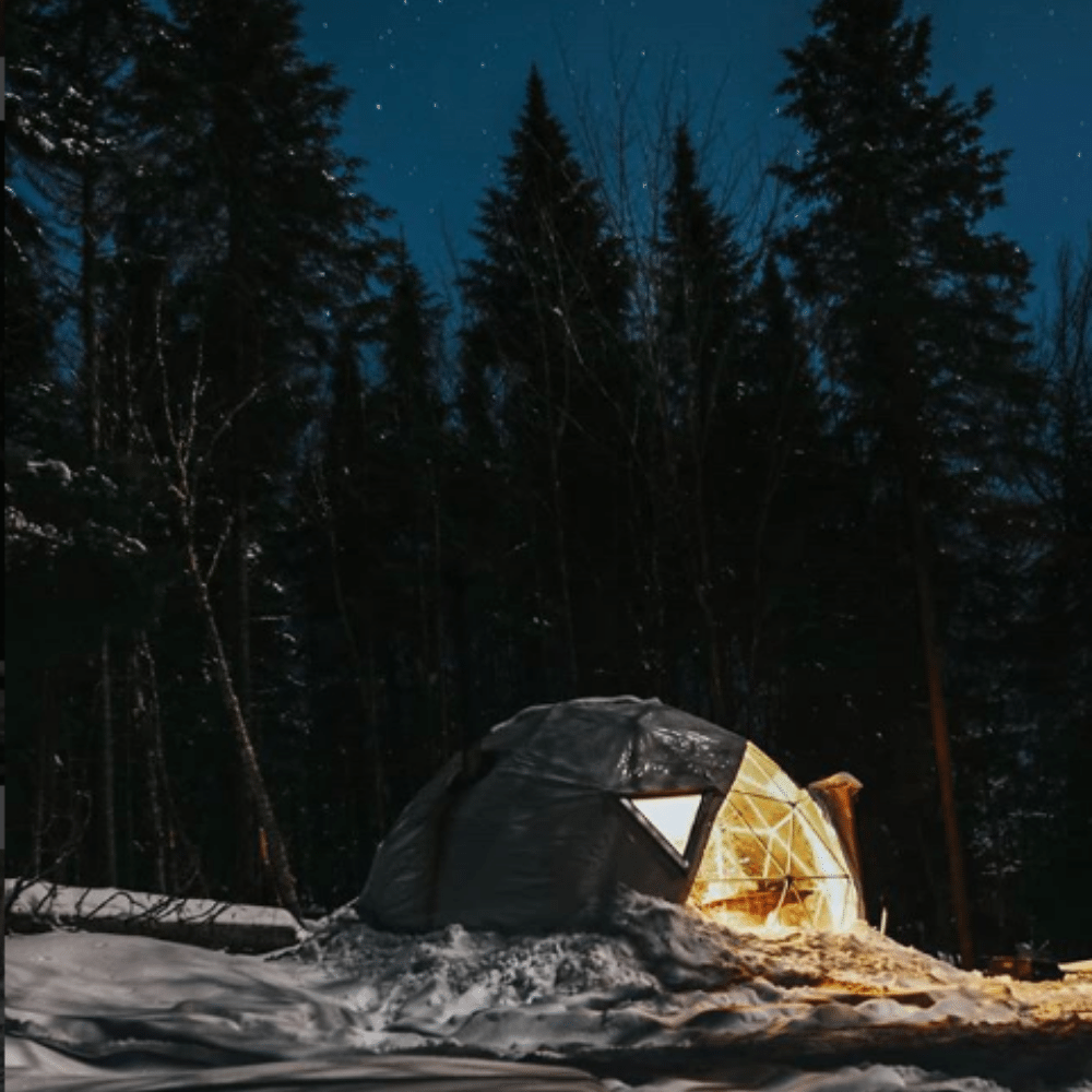 Stay in small domes for 2 people - Centre de l'Hêtre