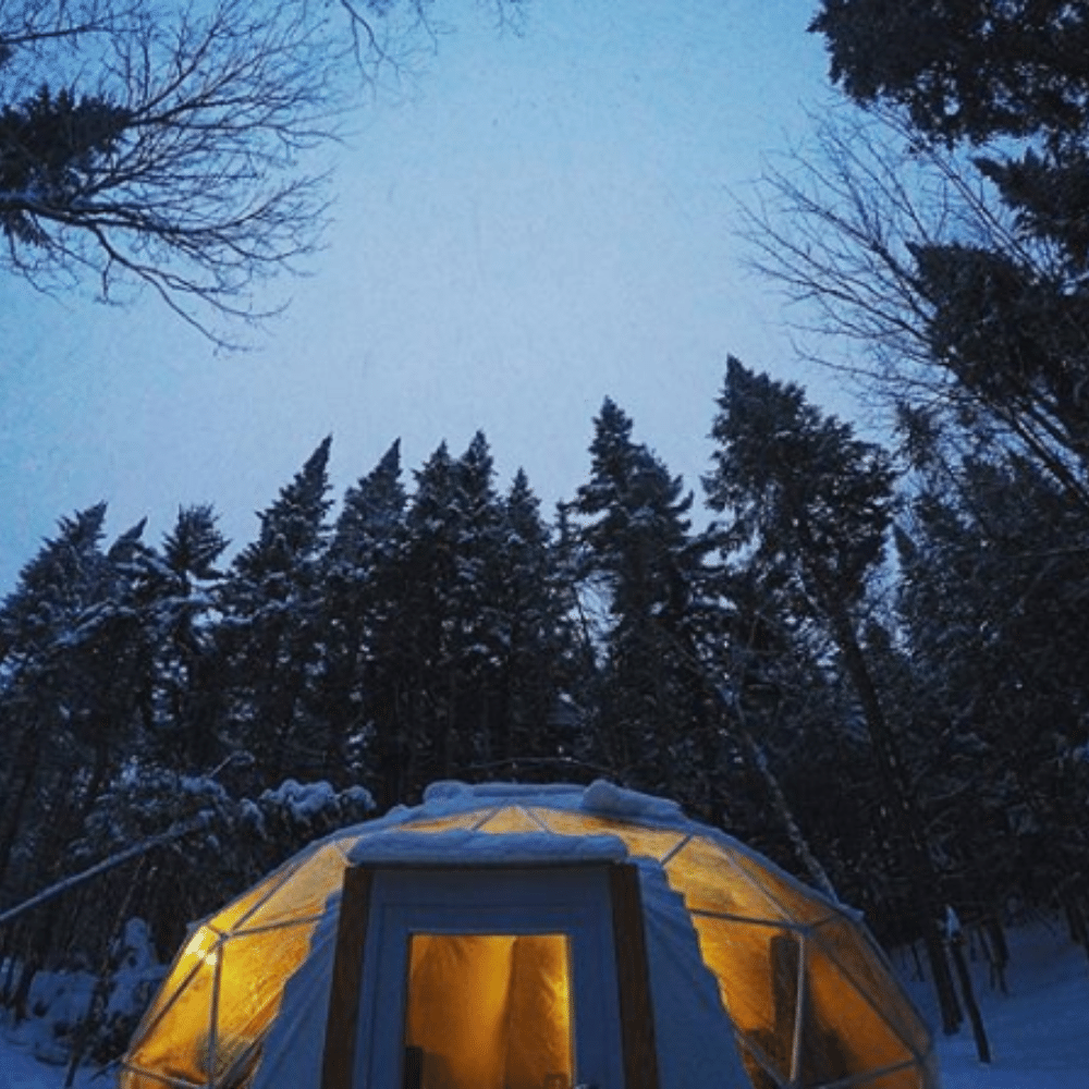 Stay in small domes for 2 people - Centre de l'Hêtre