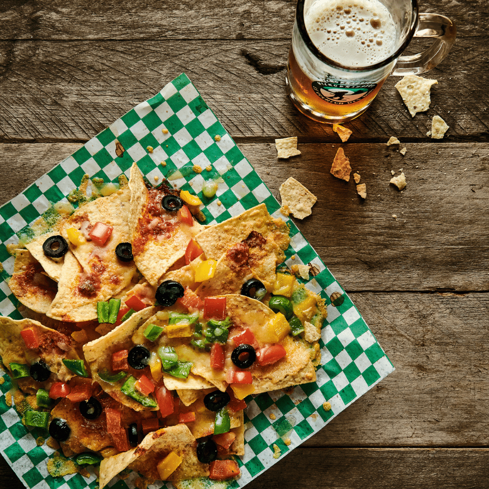 Beer and nacho tasting for 2 people - Microbrewery le Coureur des Bois