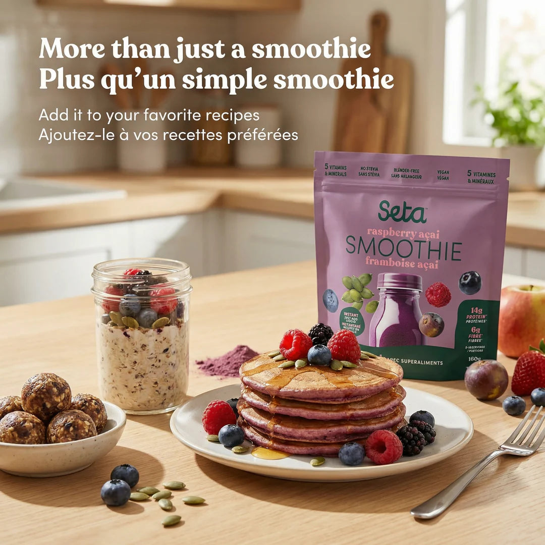 Mélange à smoothie - Framboise et açaï