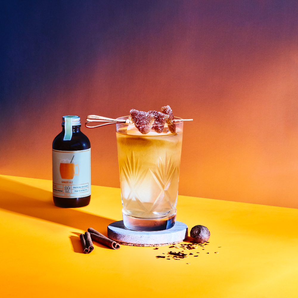 Sirop de gingembre ale et houblon