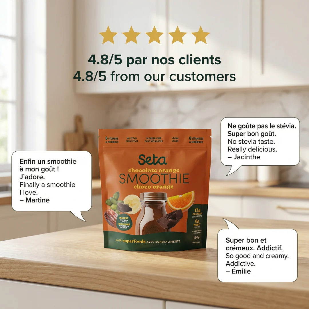Smoothie mix - Chocolate and orange