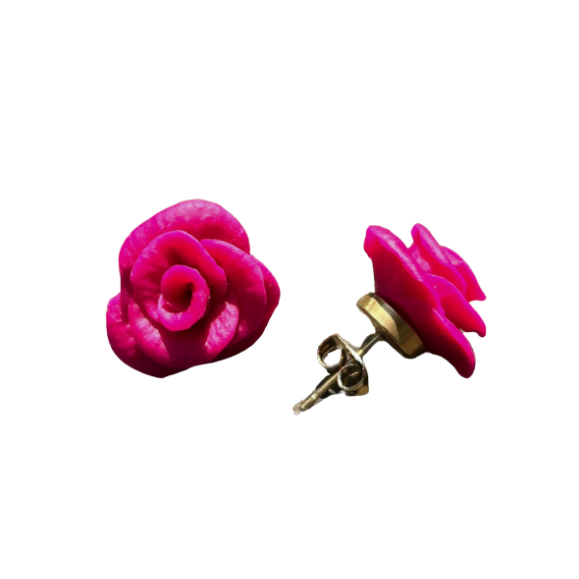 Boucles d'oreille Roses Passion