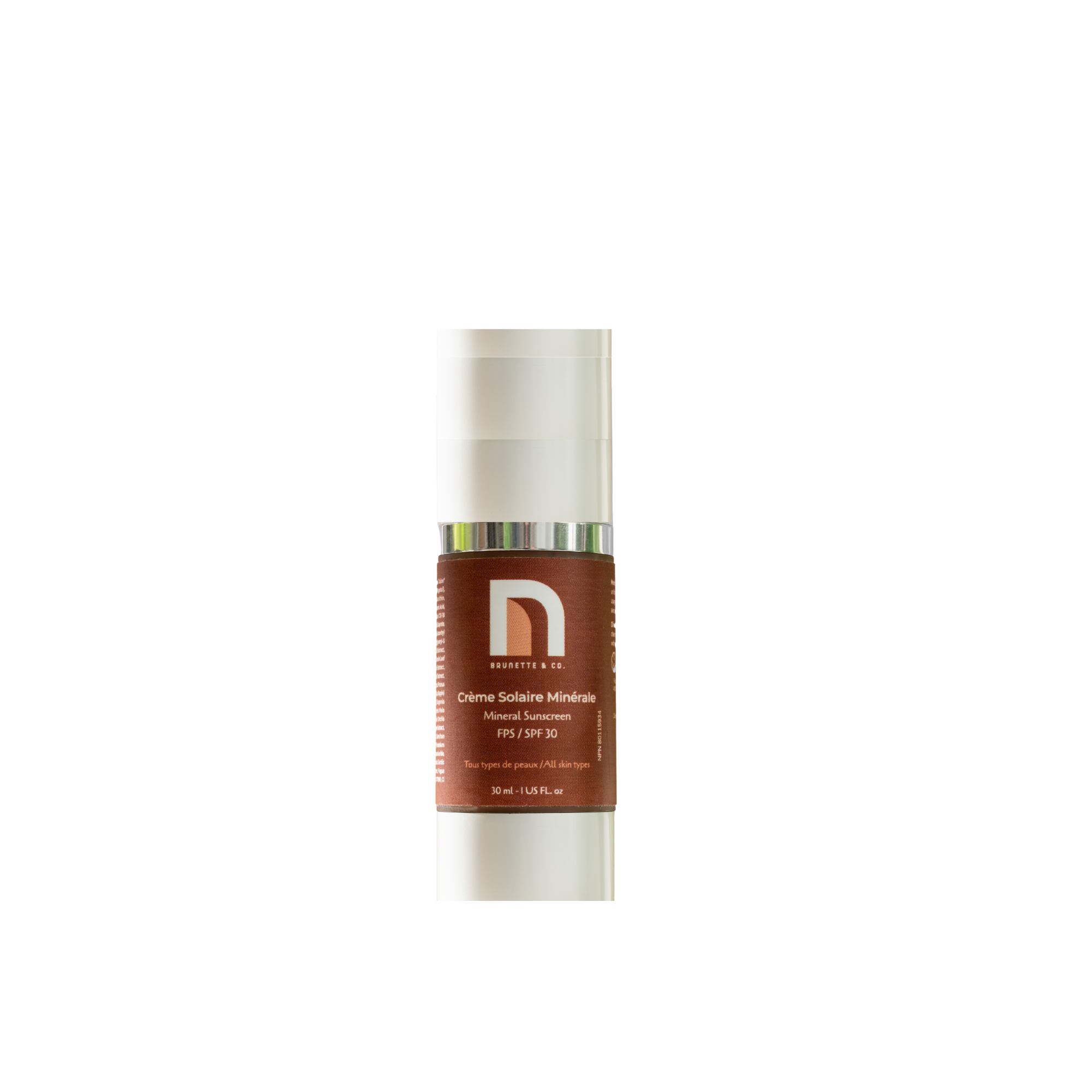 Crème Solaire Minérale FPS 30