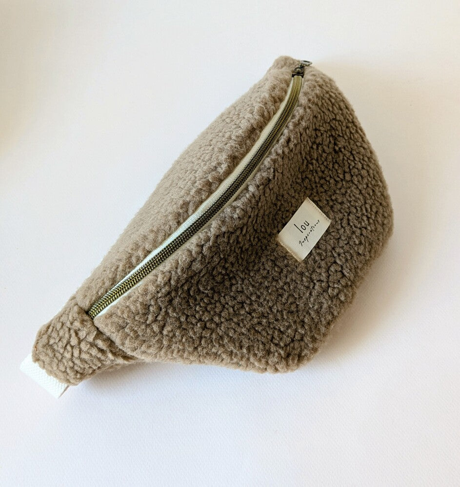 Sac banane | Sherpa | Marron