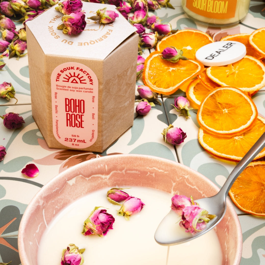 Bougie - Boho Rose