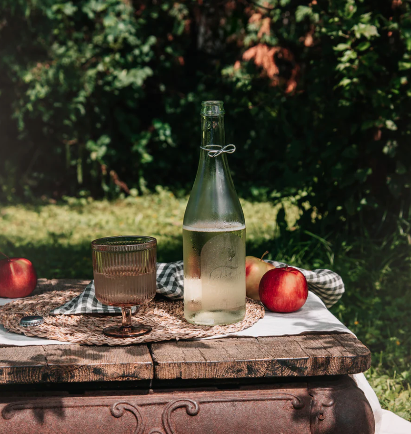 Sparkling Apple and Rhubarb