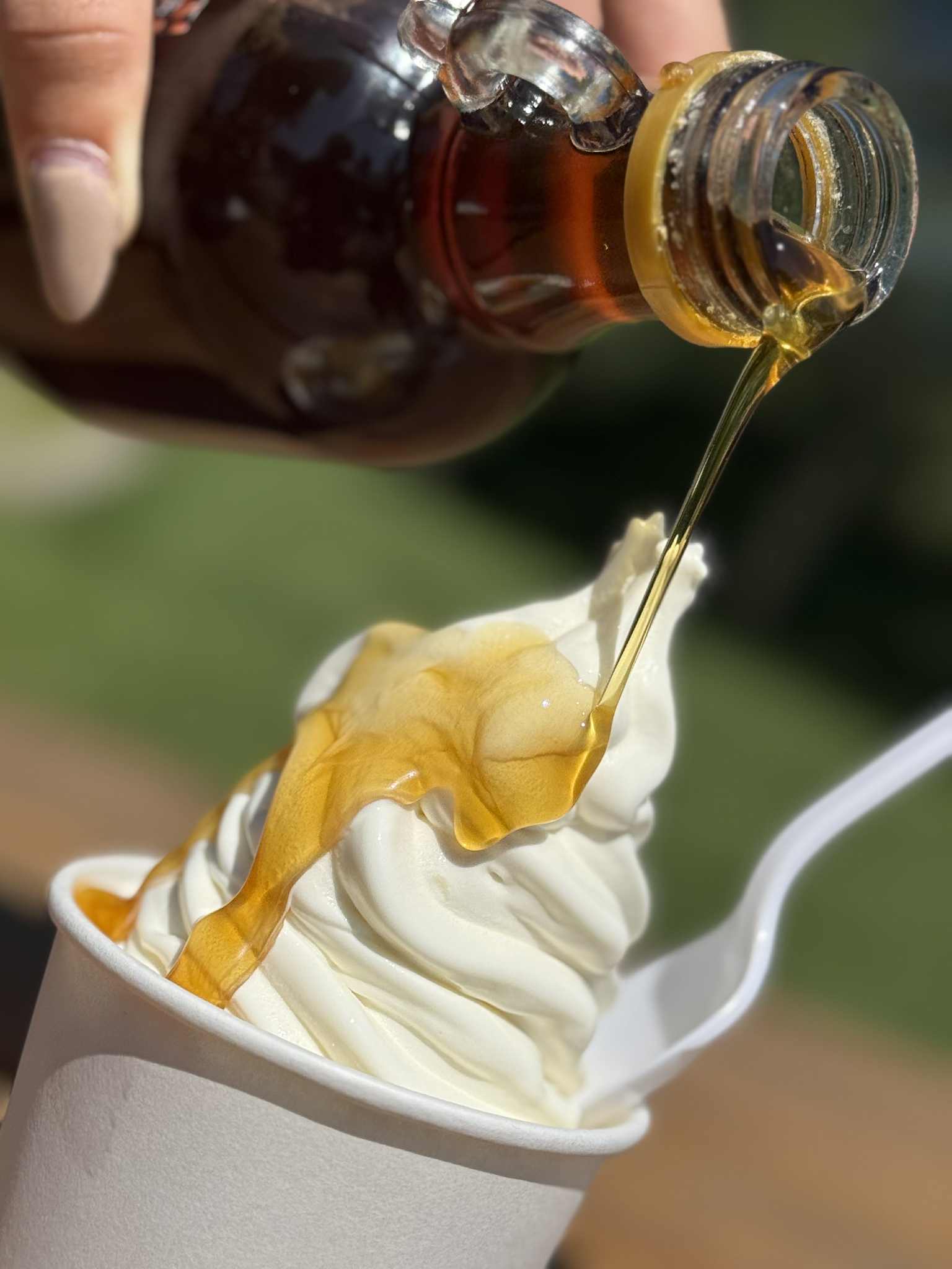 Sirop d'érable en bouteille