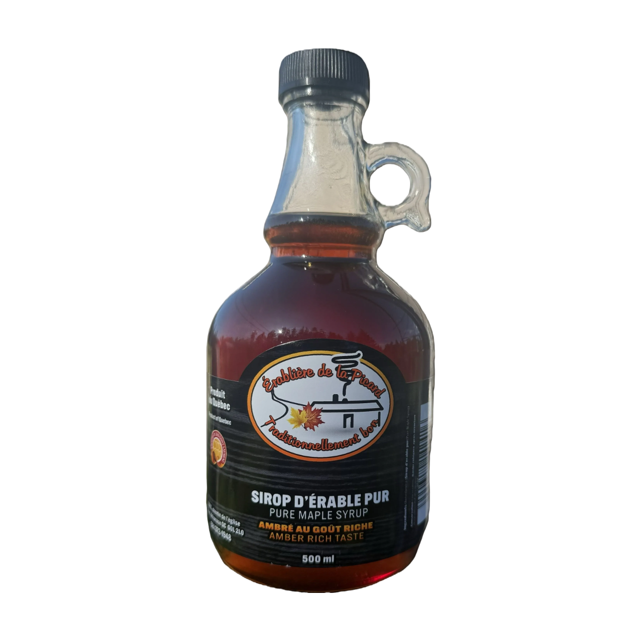 Sirop d'érable en bouteille