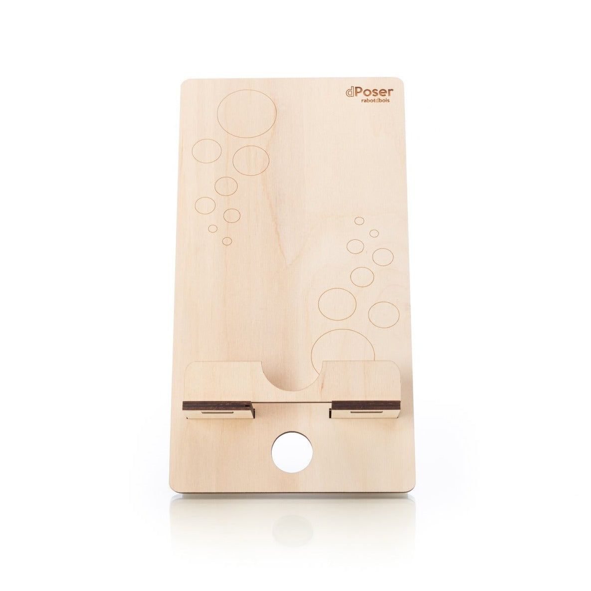 "d-Poser" electronic tablet stand