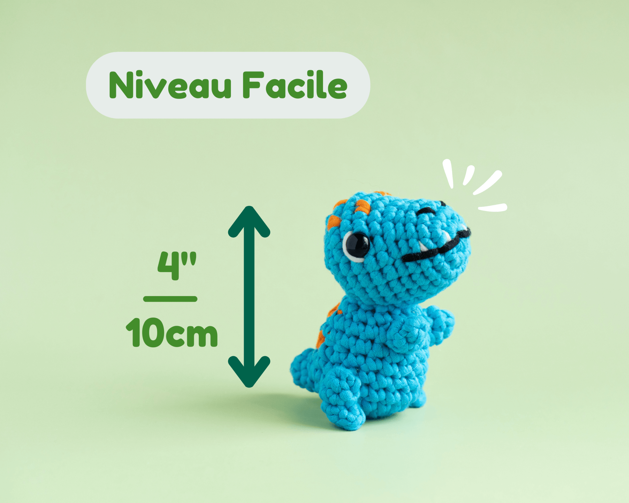 Kit de crochet - Dino T-Rex