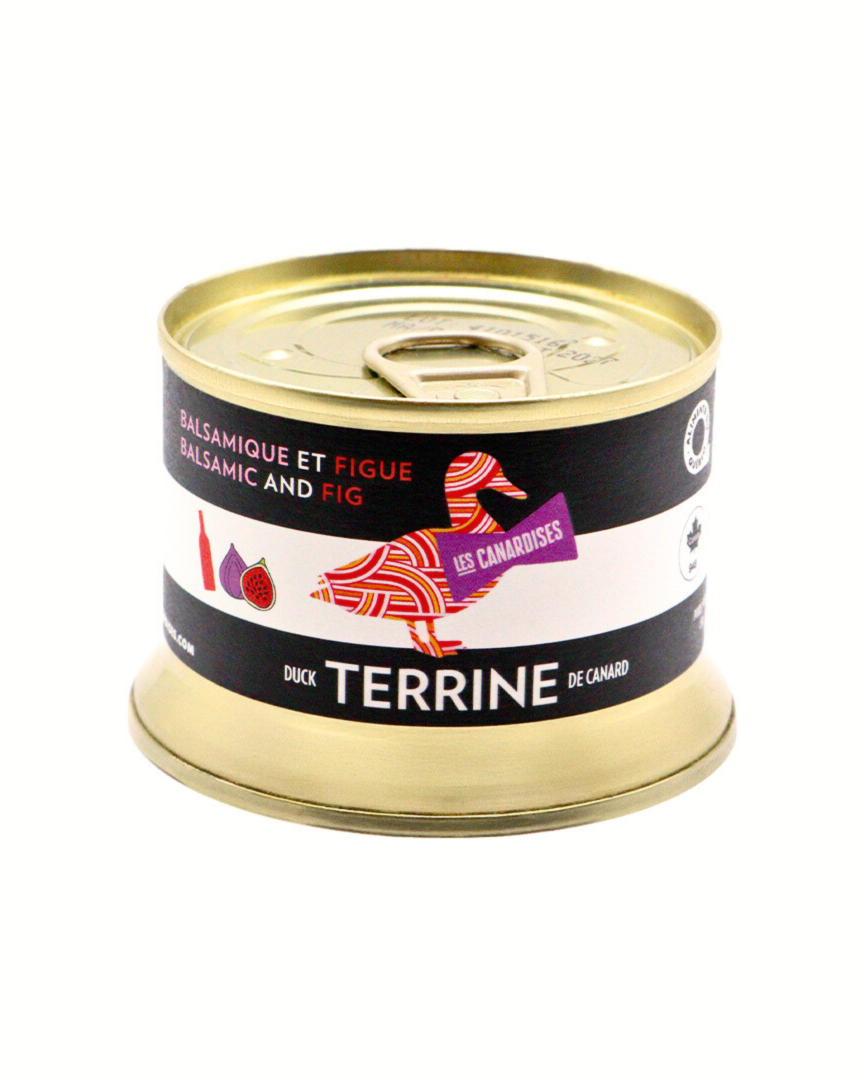 Terrine de canard balsamique et figue