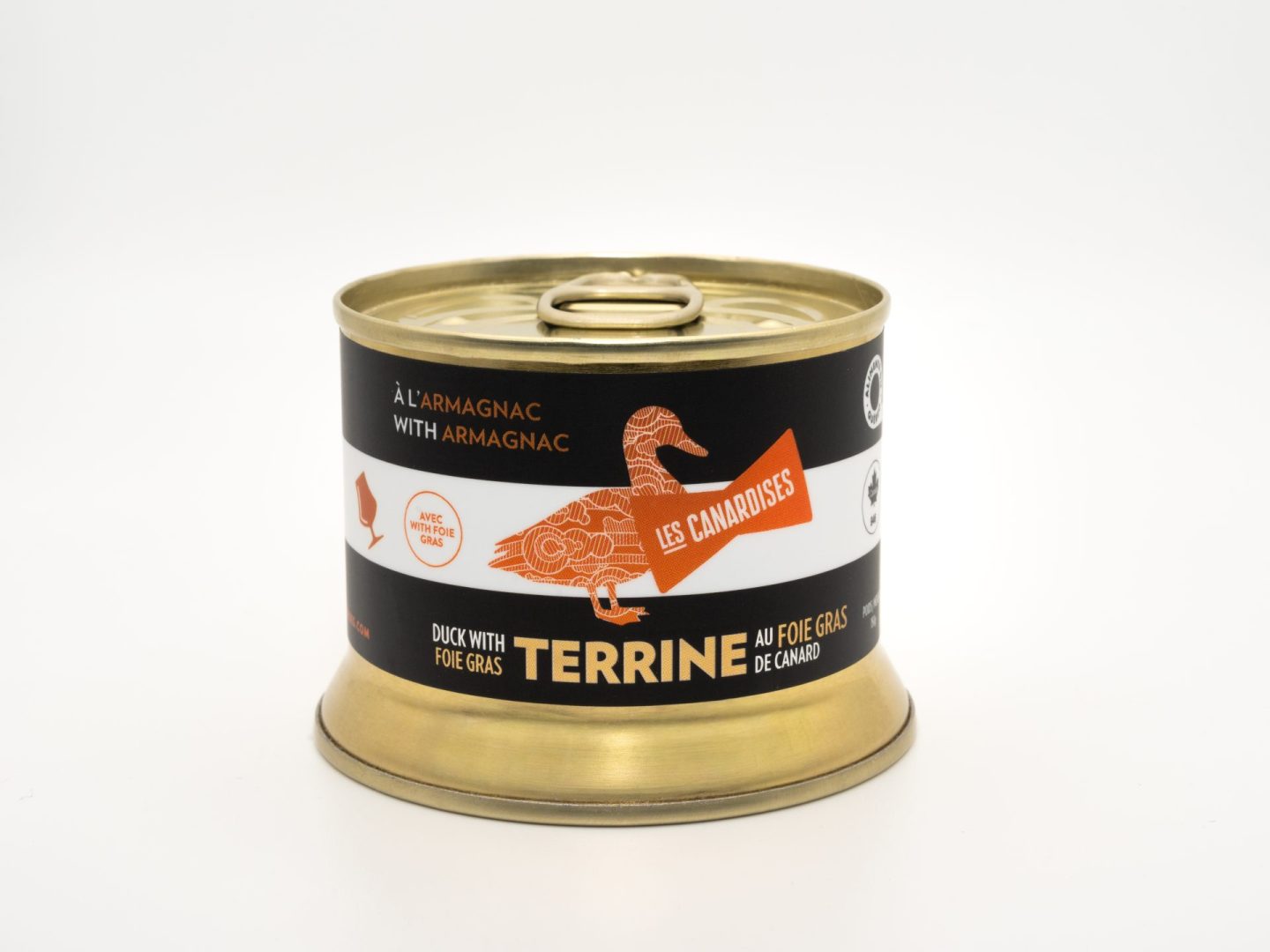 Terrine aux magrets de canard, foie gras et armagnac